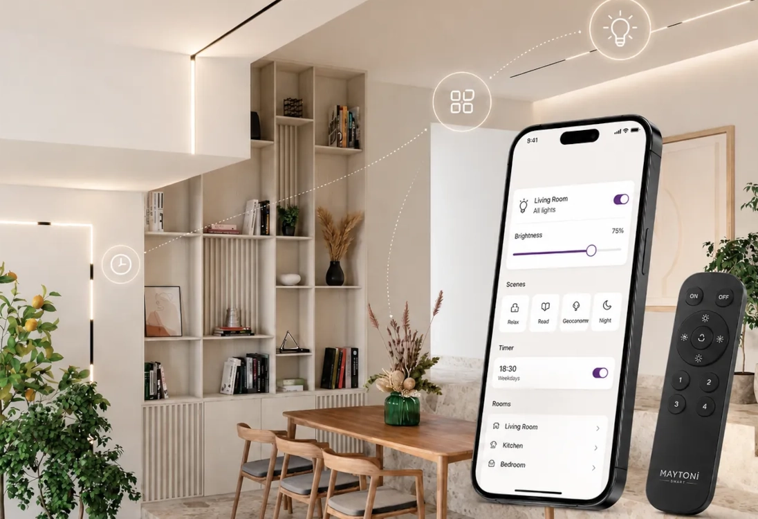 Maytoni Exility Smart Magnetic Track System – éclairage sur rail intelligent de nouvelle génération