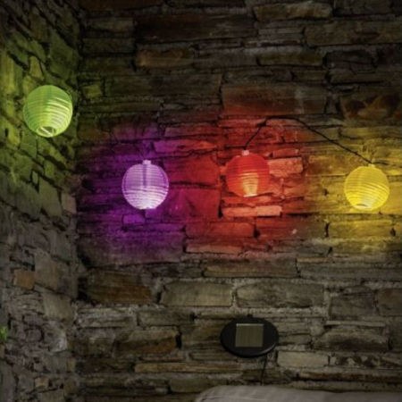 Lampes solaires de jardin