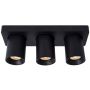 Lucide NIGEL 09929/15/30 Spot 3x5w/gu10 2200k 320lm ip20
