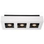 Lucide XIRAX 09119/16/31 Spot en saillie 3x5w/gu10 2200k 320lm ip20