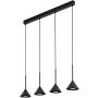 TK Lighting CONO MINI 10305 Suspension lumineuse 4x10W/GU10 IP20