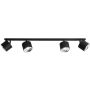 Aldex BOT BLACK 1047PL_L1 Spot 4x35W/GU10