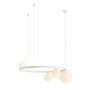 Aldex GARDA 1099F_R Suspension lumineuse 4x10W/E14 + 1x15W/E27 IP20