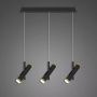 Altavola Design Lunette LA062/CL3_black Suspension lumineuse 6x3W/LED 3000K 1080lm IP20