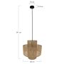 Dijk JUTE 104665 Suspension lumineuse 1x40W/E27 IP20