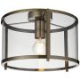 Endon Hopton 103112 Lampe de plafond 1x10w/e27 ip20