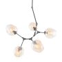 Italux NANTES 10310/5P-BK Suspension lumineuse 5x60W/E27