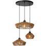 Lucide YUNKAI 10413/03/72 Suspension lumineuse 3x60w/e27 ip20