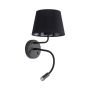 TK Lighting MAJA 10081 Applique murale 1x60W/E27+1x6W/G9 IP20