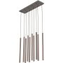 TK Lighting FERRO 11490 Suspension lumineuse 10x8W/G9 IP20