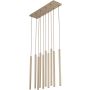 TK Lighting FERRO 11491 Suspension lumineuse 10x8W/G9 IP20