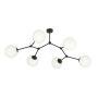 Emibig SPACE 1133/6 Lampe de plafond 6x40W/E14 IP20