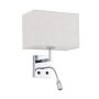 Nowodvorski HOTEL MOOD LED 11785 Applique murale 1x10W/E27|1x2.2W/LED 4000K IP20