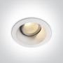 One Light The Dark Light 11107FD/W/W Spot encastré 1x7W/LED 3000K 560lm IP20