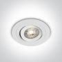 One Light The Dual Ring 11105ABGL/W Spot encastré 1x10W/GU10 IP20