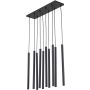 TK Lighting FERRO 11489 Suspension lumineuse 10x8W/G9 IP20