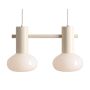 Aldex FLO 2 CREAM S 7000H9_S Suspension lumineuse 2x10W/E14