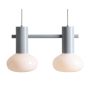 Aldex FLO 2 GREY S 7000H22_S Suspension lumineuse 2x10W/E14