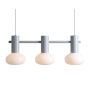 Aldex FLO 3 GREY S 7000E22_S Suspension lumineuse 3x10W/E14