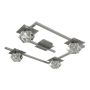 Prezent ZAFIRA 12074 Plafonnier 4x40W/G9 IP20