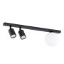 Emibig BASTER 1314/3 Lampe de plafond 2x8W/GU10|1x10W/E14 IP20