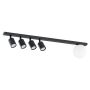 Emibig BASTER 1314/5 Lampe de plafond 4x8W/GU10|1x10W/E14 IP20