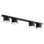 Emibig NANO 1310/4 Lampe de plafond 4x15W/GU10 AR111 IP20