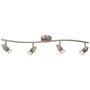 Lucide CARO-LED 13955/20/12 Spot 4x5w/gu10 2700k 350lm ip20