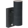 Lucide ARNE-LED 14866/10/30 Applique murale 2x5w/gu10 2700k 350lm ip44