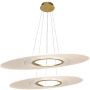Altavola Design Eclipse LA116/P2_97_3k_gold Suspension lumineuse 2x48W/LED 3000K 2880lm IP20