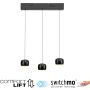 Paul Neuhaus BALLINI 15261-18 Suspension lumineuse 3x22W/LED 3000k 2400lm ip20