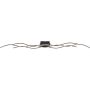 Paul Neuhaus WAVE 15167-18 Lampe de plafond 3x45W/LED 3000k 2140lm ip20