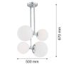 Argon ASPEN 1646 Suspension lumineuse 4x15W/E27 IP20
