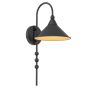 Cosmolight ASHFORD W01531BK Applique murale 1x40W/E27 ip20