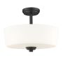 Cosmolight ASPEN C03262BK Lampe de plafond 3x40W/E27 ip20