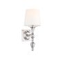 Cosmolight AUSTIN W01118NI-WH Applique murale 1x40W/E14 IP20