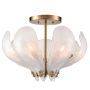 Cosmolight CANNES C07739BR Lampe de plafond 7x40W/E14 IP20