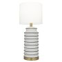 Cosmolight COASTAL T01026BR-WH Lampe de table 1x40W/E27 IP20