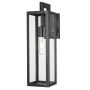 Cosmolight KYOTO W01678BK Applique murale 1x60W/E27 IP23