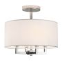 Cosmolight LILLE C04944NI-WH Lampe de plafond 4x40W/E14 IP20