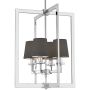 Cosmolight LONDON P04021CH-BK Lampe de plafond 4x40W/E14 IP20