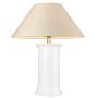 Cosmolight MONROE T01869BR-WH Lampe de table 1x40W/E27 ip20