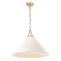 Cosmolight PROVIDENCE P01521BR-WH Suspension lumineuse 1x40W/E27 ip20