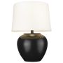 Cosmolight ROSETTE T01876BK-WH Lampe de table 1x40W/E27 ip20