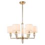Cosmolight SUTTON P06385AU-WH Lampe de plafond 6x40W/E14 ip20