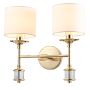 Cosmolight SUTTON W02415AU-WH Applique murale 2x25W/E14 ip20