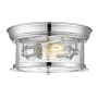 Cosmolight WARWICK C02316CH Lampe de plafond 2x40W/E27 ip20