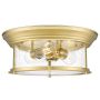 Cosmolight WARWICK C03323BR Lampe de plafond 3x40W/E27 ip20