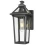 Cosmolight ZURICH W01609BK Applique murale 1x60W/E27 IP23