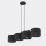 Emibig KARBON 1651/4 Suspension lumineuse 4x15W/E27 IP20